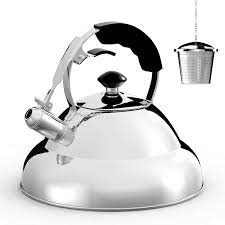 Stainless steel whistling stovetop kettle. Kitchenaid 2 0 Quart Tea Kettle