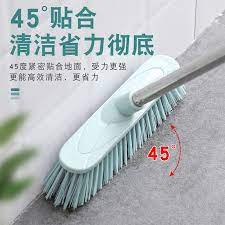 Masukkan sikit dalam air panas + cuka, mop lantai! Pinggan Mangkuk Berus Lantai Bilik Mandi Rumah Tangga Yang Kuat Berus Pemegang Panjang Cuci Jubin Tandas Bersihkan Sikat Lantai Tanpa Membongkok Shopee Malaysia