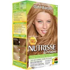 Garnier Nutrisse Cream Permanent Hair Colour 1 0 Ea Brown Honey Blonde Blonde Box Dye Honey Hair Color