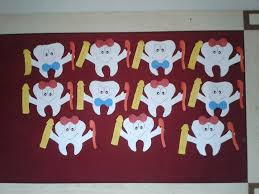 Find out how to make. Dental Health Craft Idea For Kids A Bunch Cute Teeth With Brush And Paste Out Of Paper Scraps Truly Hand Picked