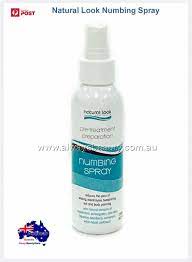 Natural Look Numbing Spray Pre Treatment Preparation Mild Desensitising Spray 9319337050802 Ebay