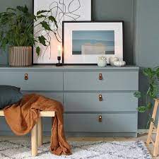 This ikea malm dresser hack is genius and turns a 6 drawer dresser into a worktable by adding wheels to the bottom and a raised top to bar stool height. 16 Ikea Malm Hack Ideas That Will Surprise You In 2021 Houszed