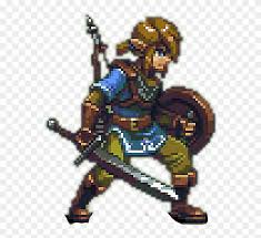 See more ideas about pixel art, link pixel art, perler patterns. Link Zelda Pixel 8bit Nintendo Link Breath Of The Wild Sprite Hd Png Download 554x690 5919292 Pngfind