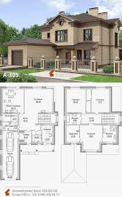 проекты домов с гаражом на 2 машины и сауной Plan Doma A 305 Proekt Dvuhetazhnogo Doma S Cokolnym Etazhom I Garazhom Ot Arhitekturnogo Byuro Houses100 Proekty Domov Dvuhetazhnye Doma Dom