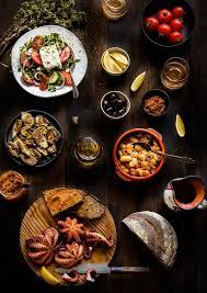 Greek Meze Mezethes Greek Meze Greek Food Traditional Meze