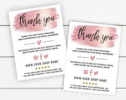 Show a loved one how much you appreciate them with one of our popular thank you card ideas. Rose Gold Business Thank You Card Template Thank You For Your Order Cards Template Small Business Online Business Thank You Package Insert Business Thank You Cards Thank You Card Template Business