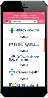 mynortonchart app norton healthcare louisville ky