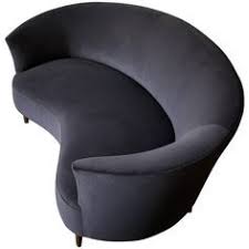 Everyone in the house can be resting comfortably on your next movie. Small Curved Sofa Or Loveseat Italy 1950s Small Curved Sofa Curved Sofa Luxury Bedroom Furniture