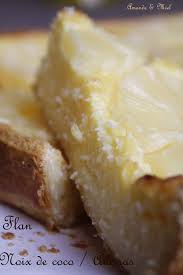 Recette De Flan Noix De Coco Ananas Recette Recette Flan Recette Recettes De Cuisine