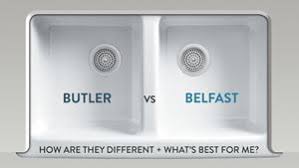 Belfast sinks were first designed in belfast and took on the name of their birthplace in northern ireland. Difference Between Butler And Belfast Sinks Tap Warehouse