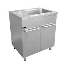 There must be 27 x 30 inches of knee clearance below the sink. Stainless Steel 30 Sink Base Cabinet With Integral Sink Ssc3036 Directsinks
