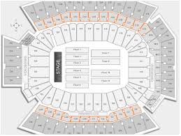 Lincoln Financial Field Seating Chart Kenny Chesney Concert
