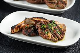 The herbs are the base of the sauce. Recipe Stk S Beef Filet Lollipops With Chimichurri Sauce