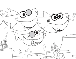 If needed, guidelines are available to make b. Baby Shark Coloring Pages 50 Printable Coloring Pages