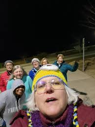 Walking and getting healthy at Mebane Community Park