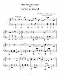 Jurassic World The Park Is Closed Trumpet Sheet Music Learn Piano Piano Music