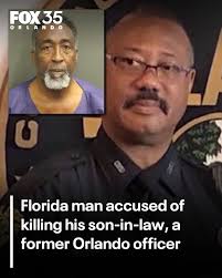 A former Orlando Police officer's father-in-law was arrested as a suspect  in the officer's death after a shooting took place at a family gathering