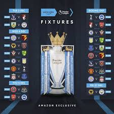 Please note that fixtures are subject to change. December English Premier League Title Decider Month Everyevery