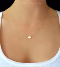 Delicate chain necklaces are versatile for any look. Tiny Heart Necklace Small Heart Pendant Necklace Tiny Heart Necklace Heart Pendant Gold Simple Necklace