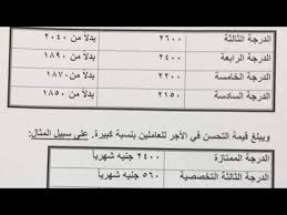 عاجل جدول زياده مرتبات جميع العاملين بالدولة 2019 الزيادات المتوقعه بجميع الدرجات الماليه Youtube