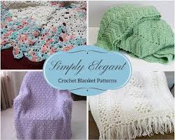 Maybe you would like to learn more about one of these? 14 Simply Elegant Crochet Blanket Patterns Allfreecrochetafghanpatterns Com