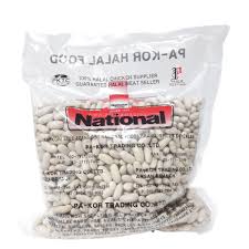 Citcat, kacang, ginjal, isi epal, kayu manis, bunga kacang, sayur taugeh. White Kidney Beans Al Bazaar