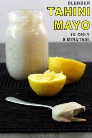 Vegan Tahini Mayo In 5 Minutes Flat No Aquafaba Oil Free Vegan Recipes Easy Vegan Condiments Tahini
