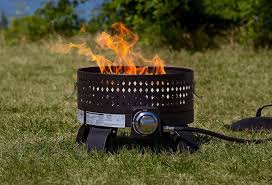 Rectangular steel fire pit concrete with decorative concrete How Long Does A Propane Tank Last On A Fire Pit Here S The Aswer Upd 2021