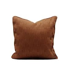 mooya品牌橘橙色褶皱腰枕样板房客厅沙发抱枕卧室床上靠垫套 淘宝网 pillows throw pillows items