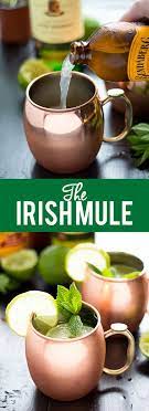 The Irish Mule Recipe Irish Mule Ginger Beer Irish Drinks