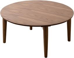 Picnic table folding hiking camping tables small portable collapsible foldable. Wooden Folding Coffee Table Round Small Walnut
