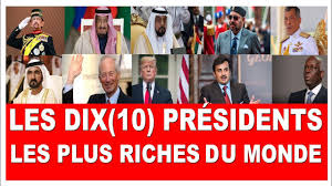 Le mardi 16 mars 2021, m. Les 10 Presidents Les Plus Riches Et Les Plus Forts Du Monde Youtube