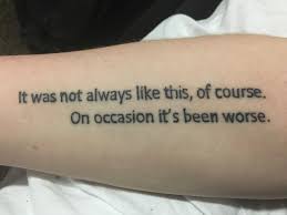 How to quote shakespeare in everyday life. Fully Healed Quote From Grendel By John Gardner Antonio Bee Tattoo Chicago Tattoo Quotes Family Quotes Tattoos Tattoo Quotes About Life