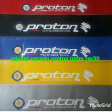 Cfs87 lotus racing 2pcs proton satria neo cermin depan belakang kereta front rear car stiker sticker vinyl decal stripes product detail: Sticker Cermin Depan Proton Shopee Malaysia