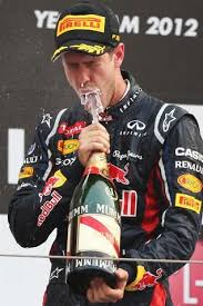 Sebastian Vettel Ger Red Bull Racing Celebrates On The Podium Formula One World Championship Rd16 Korean Grand Prix R Red Bull Racing Formula One Racing