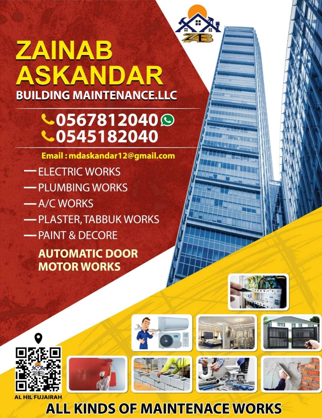 Zainab Askandar building maintenace LLC product image
