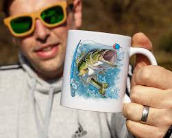 Gone Fishing 11oz Coffee Mug, Bass Fishing, Fish Mug, Fisherman Gift,  Fishing Lover Mug, Dad Gift, Birthday Gift, Coffee Lover
