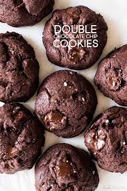 Double Chocolate Chip Cookies Recipe Cookies Recipes Chocolate Chip Chip Cookies Double Chocolate Chip Cookie Recipe