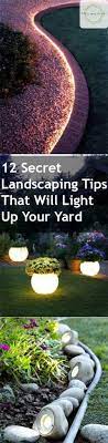 12 Secret Landscaping Tips That Will Light Up Your Yard Bless My Weeds Landscape Lights Diy Outdoor Landscape Lighting Landscape Lighting Ideas Front Yards