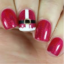 This is simple black and silver nail design ideas that you can 12. 30 Totally Cute Christmas Designs For Short Nails Be Modish Christmas Nails Easy Cute Christmas Nails Sparkle Nail Designs