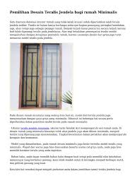 Sama dengan sebuah pintu, jendela membutuhkan perlindungan, terutama jendela di bagian depan rumah anda. Pemilihan Desain Teralis Jendela Bagi Rumah Minimalis