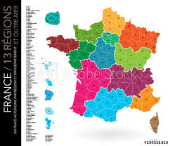 Le ministre de la santé olivier véran a annoncé que trois nouveaux départements s'ajoutaient. La Carte De France Avec Les Departements Compartir Carta