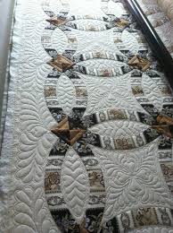 Double Wedding Ring Double Wedding Ring Quilt Wedding Ring Quilt Free Motion Quilting