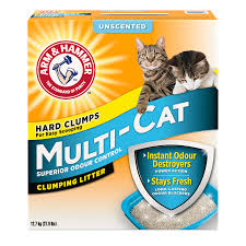 Not redeemable for cash, consumer pays any sales tax and/or applicable shipping fees. Arm Hammer Multi Cat Strength Clumping Litter Scent