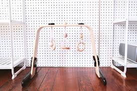 How to lay one full row of ikea tundra laminate flooring. Ikea Hack Baby Gym Treasures Travels
