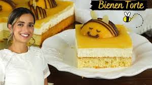 Ohne den kuchen ist die königin allerdings zu schwach, um eier für das fest zu legen. Erfrischende Pfirsich Schnitten Bienenkuchen Biene Maja Kuchen Mit Schmandcreme Youtube