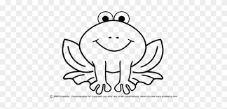 Cute Frog Coloring Pages Coloring Trend Medium Size Easy Frog Coloring Page Free Transparent Png Clipart Images Download