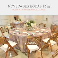 Maybe you would like to learn more about one of these? El Hotel Miguel Angel Presenta Sus Novedades Para Bodas Venuesplace