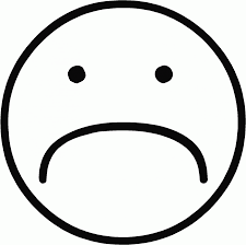 A simple approach to understand some colors in a face. Coloring Page Of A Sad Face Coloring Home