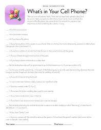 My contact name on your phone. Cell Phone Party Game Ultimate Bridesmaid